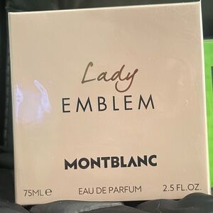 Montblanc Lady Emblem Perfume - Elegant Cream and Black